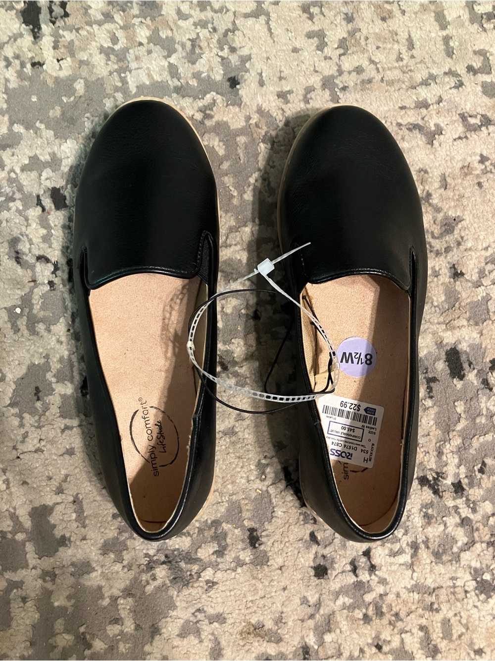 NEW Black Loafers by Life Stride